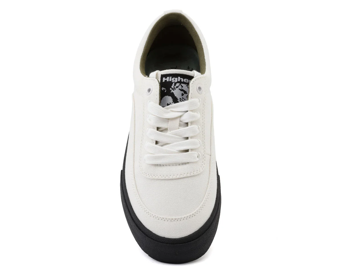 Higher Footwear Crypt Canvas Shoes (Raw Ecru Canvas/Black) (10) - view 2